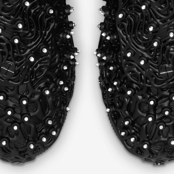 Nike Air Force 1 Low Swarovski Retroreflective Crystals Black 10.5 W / 9.0 M - Picture 6 of 11